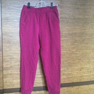 Girls pink joggers